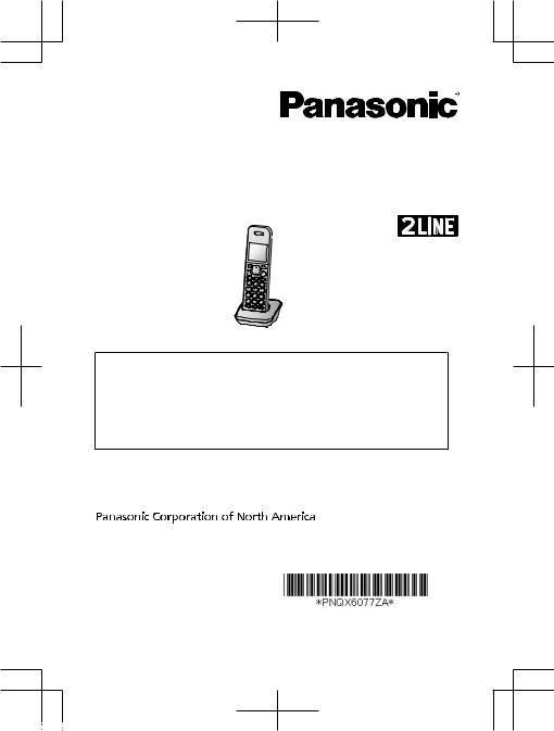 Panasonic KX-TGA950 QUICK START GUIDE