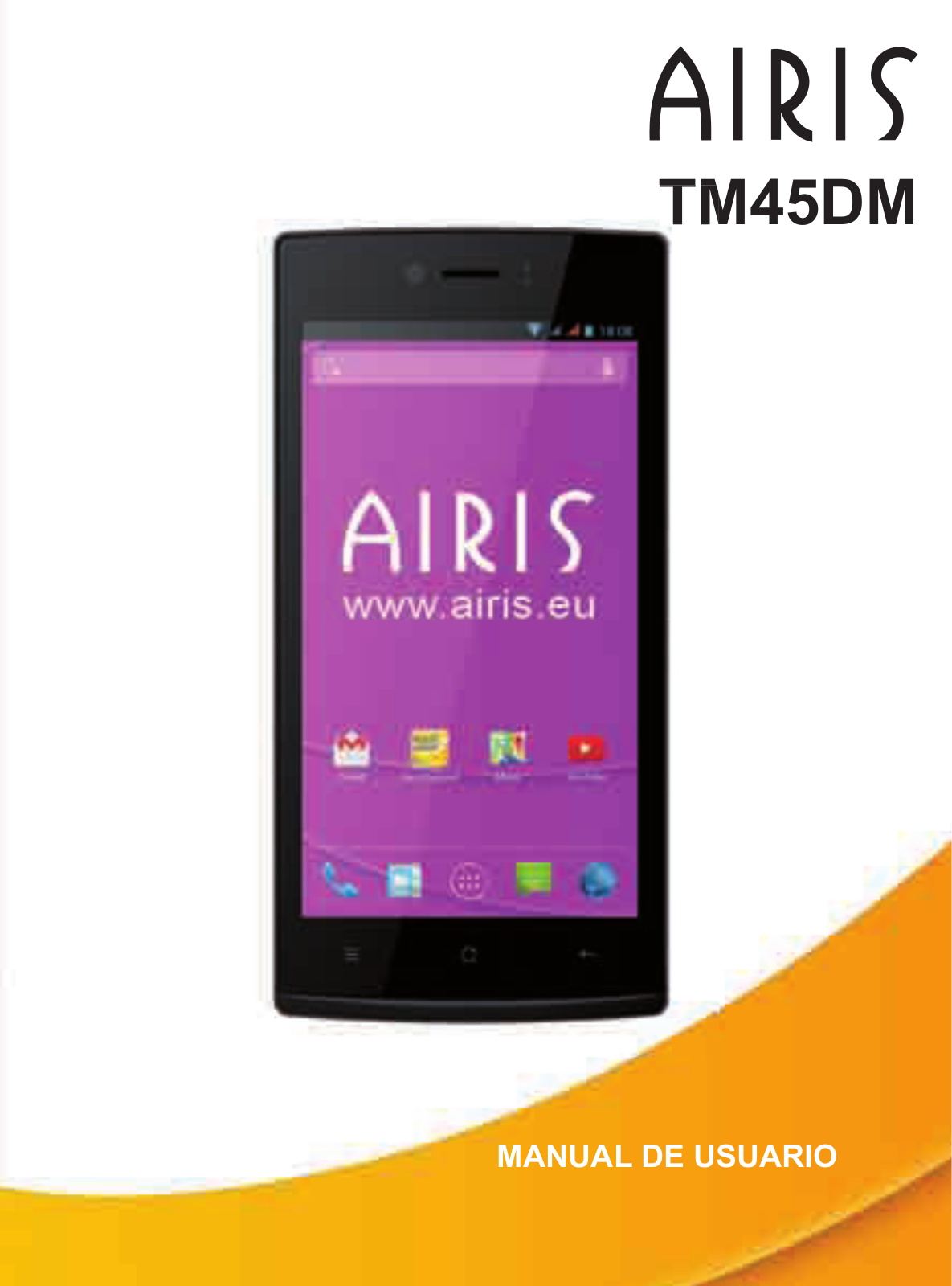 Airis TM45 DM Manual de Usuario