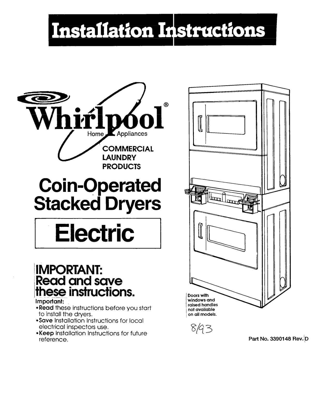 Whirlpool 3390148 User Manual - ManualMachine.com
