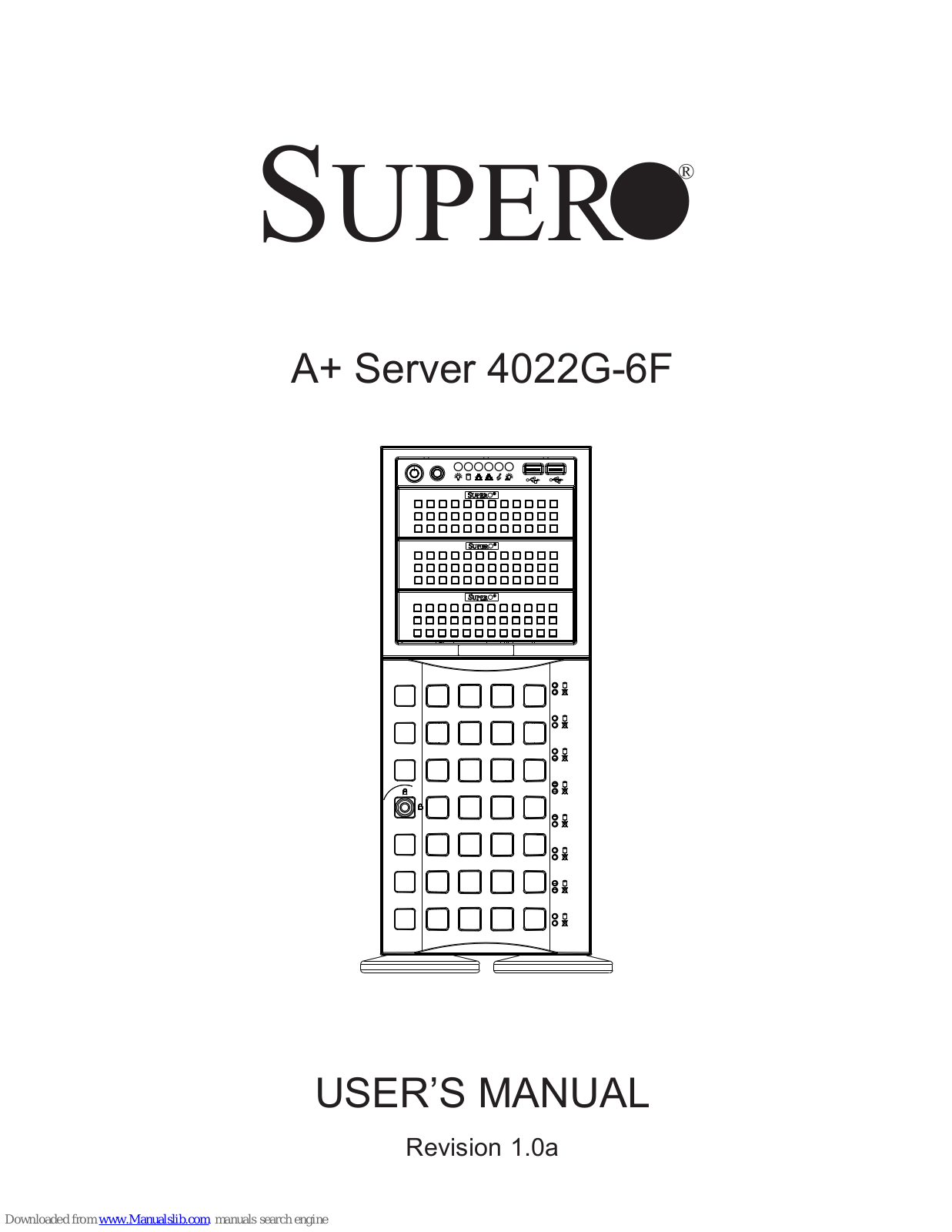 Supero A+ Server 4022G-6F User Manual