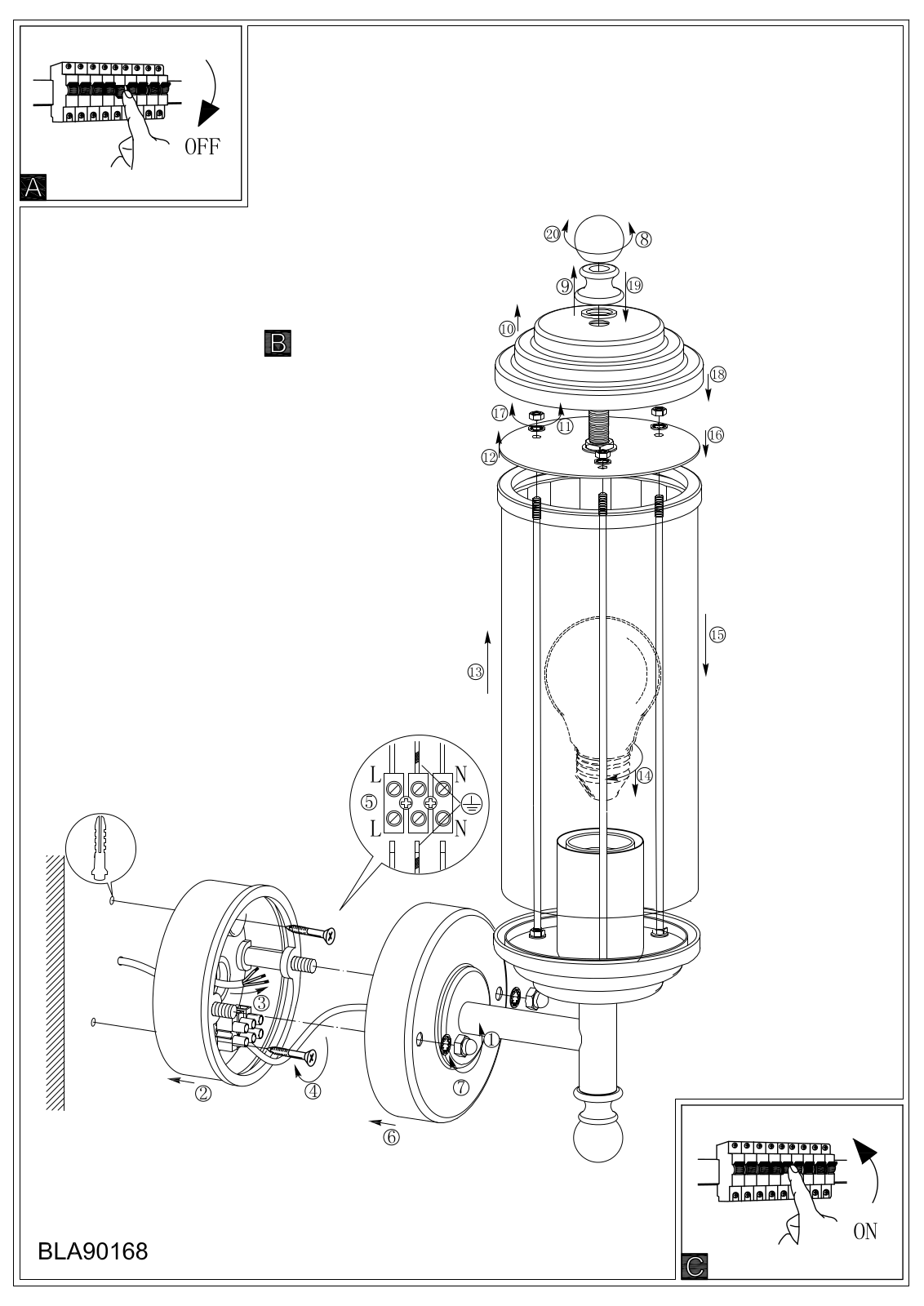 Eglo 90168 Buckingham User Manual