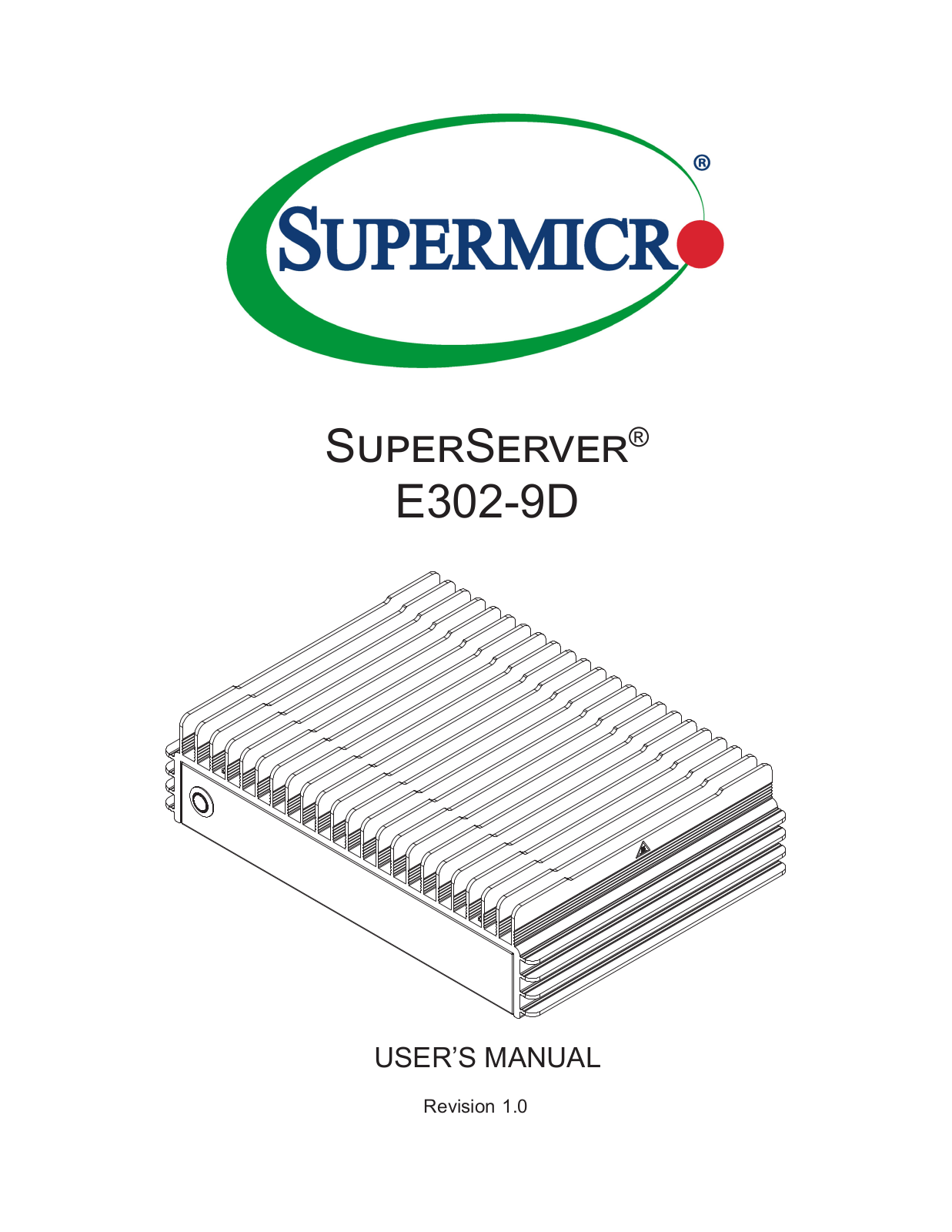 Supermicro SuperServer E302-9D operation manual