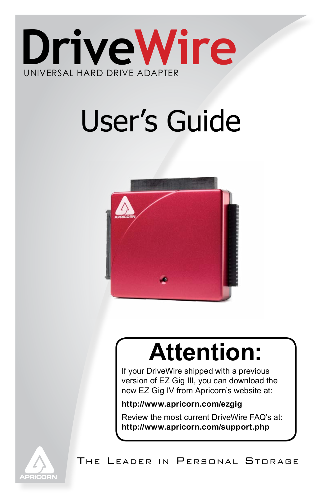 Apricorn DriveWire User Manual