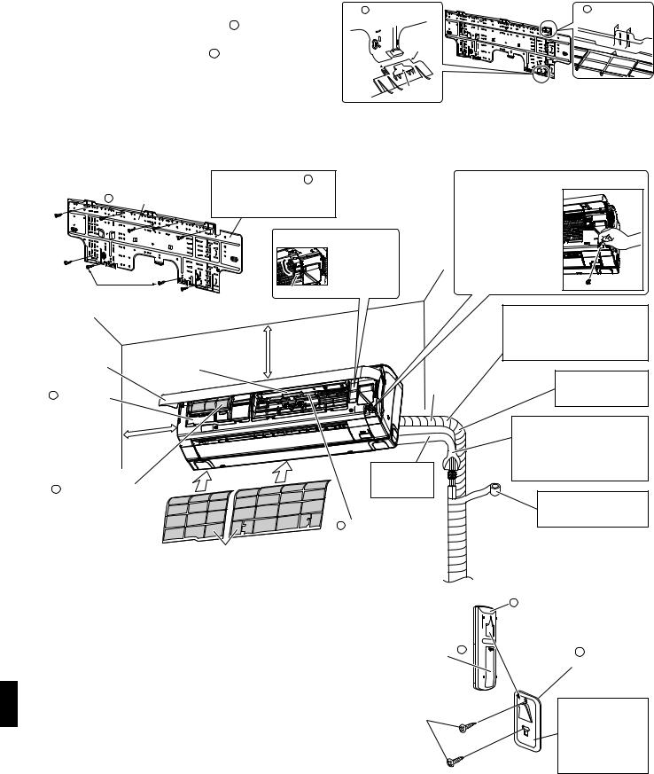 Daikin FTXR28EV1B, FTXR42EV1B, FTXR50EV1B Installation manuals