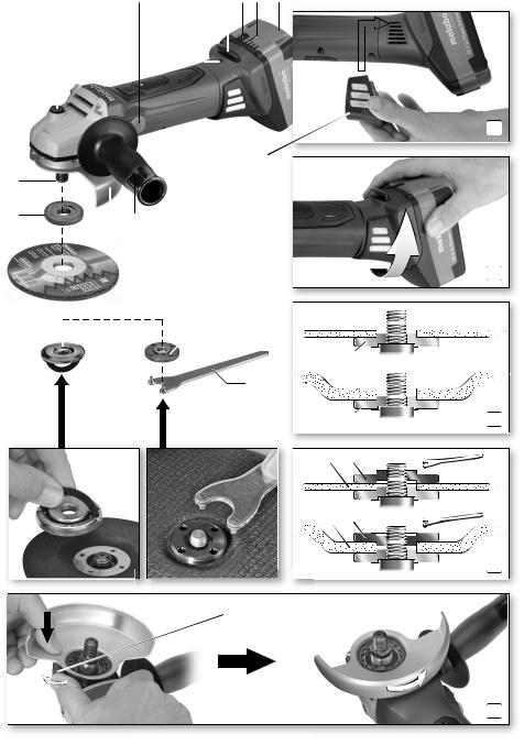 Metabo W 18 LTX 115, W 18 LTX 125, W 18 LTX 125 Inox User guide