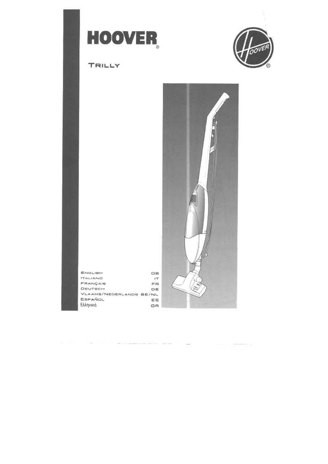 HOOVER ST125 Trilly User Manual