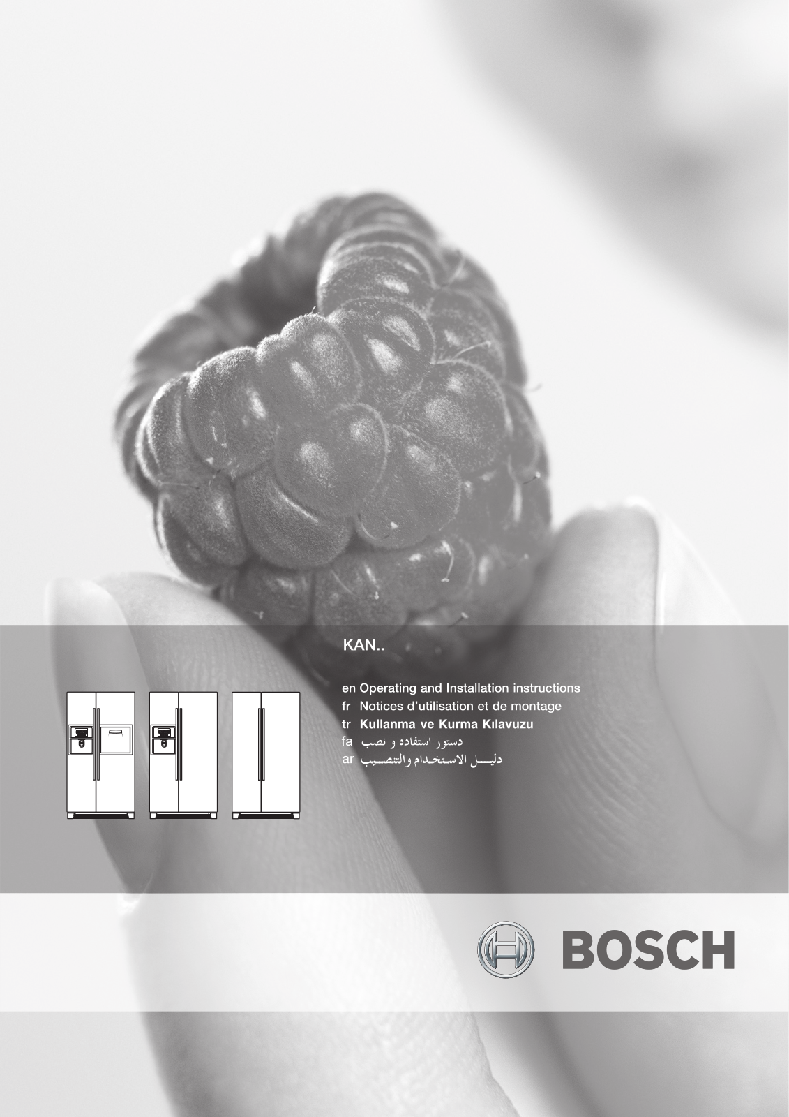 Bosch KAN60A15NE, KAN58A70 Manual