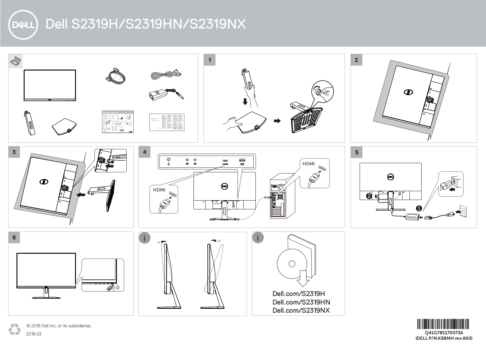 Dell S2319NX User Manual