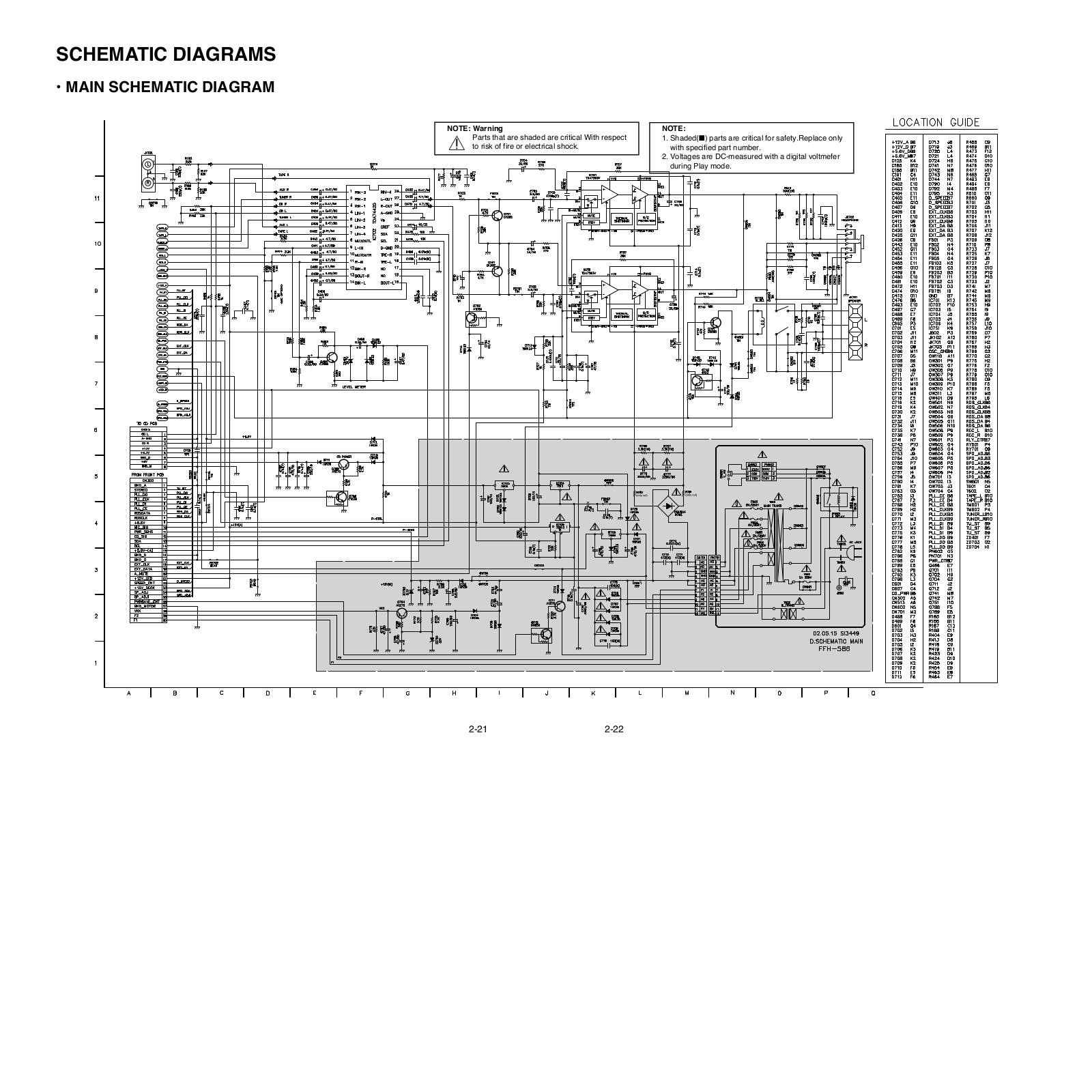 LG FFH V586 Schematic