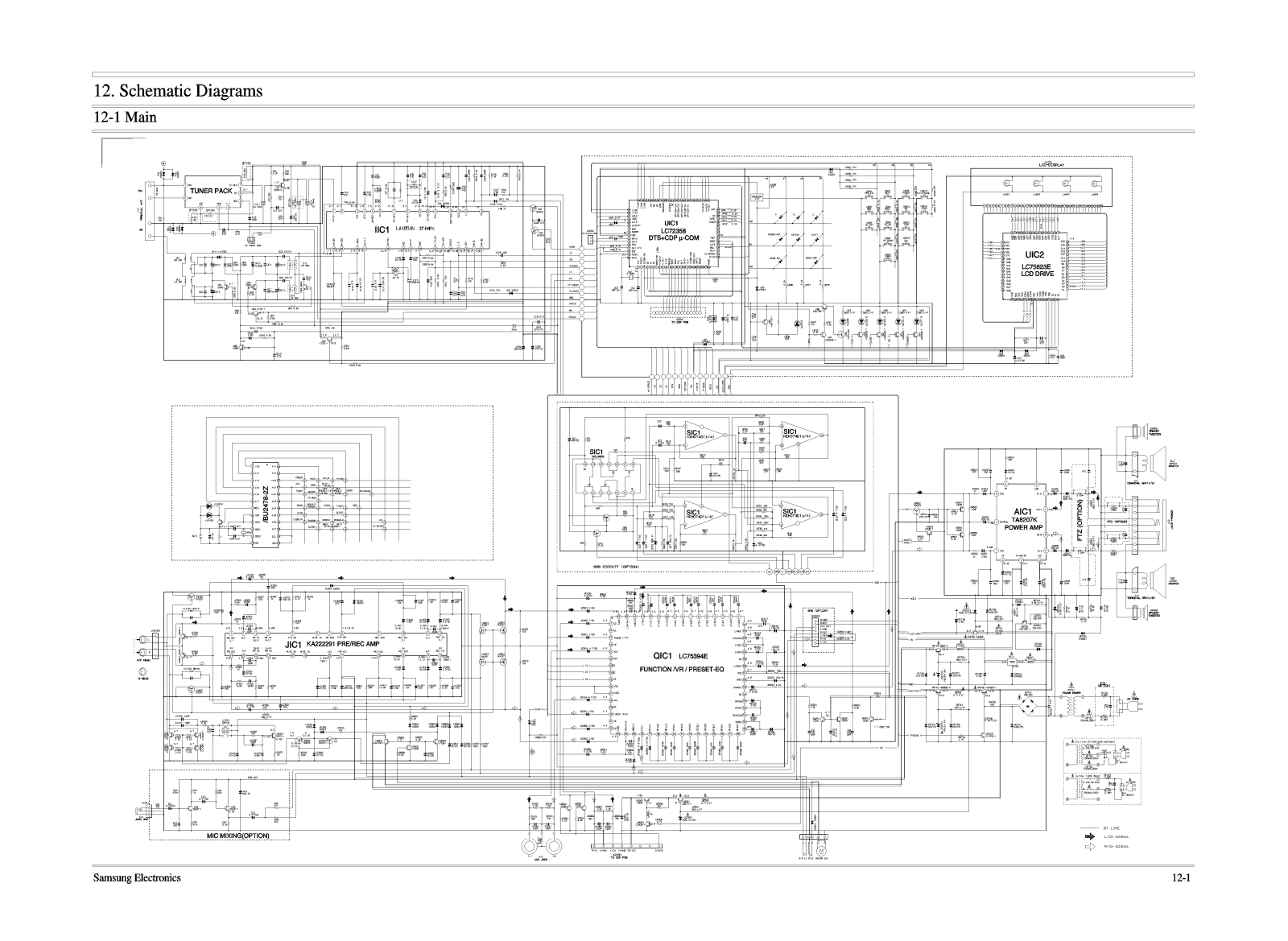 Samsung MM16 Diagram