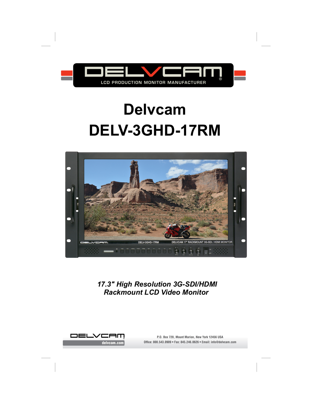 Delvcam DELV-3GHD-17RM User Manual