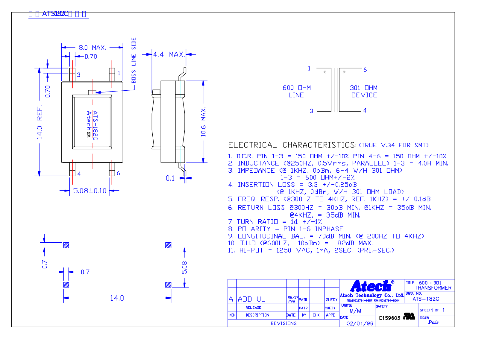 Atech ATS-182C User Manual - ManualMachine.com