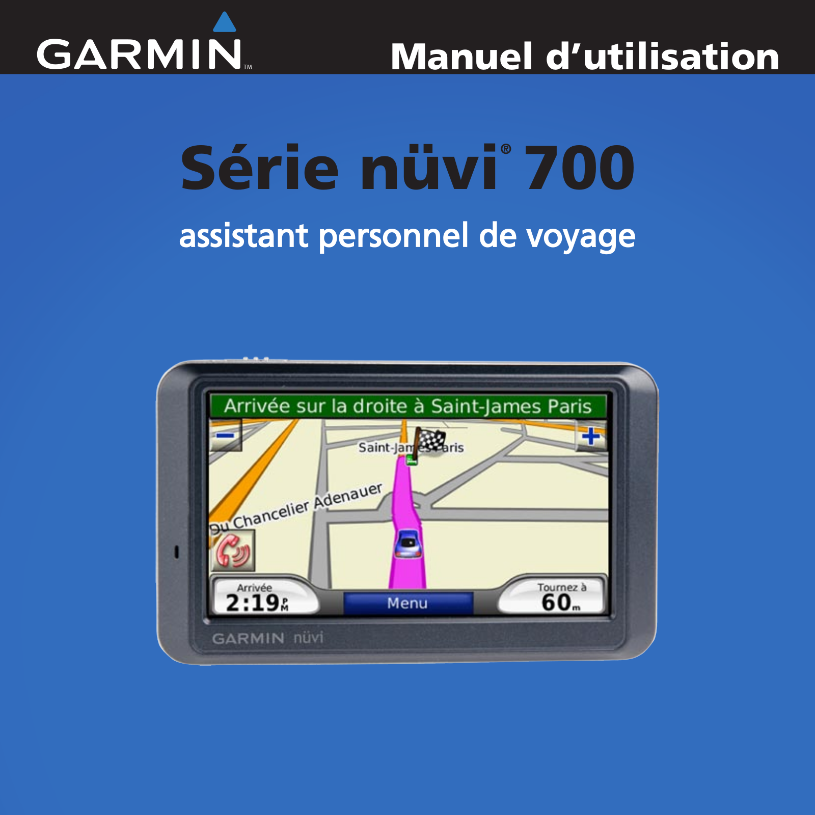 GARMIN Nüvi 765 TFM User Manual