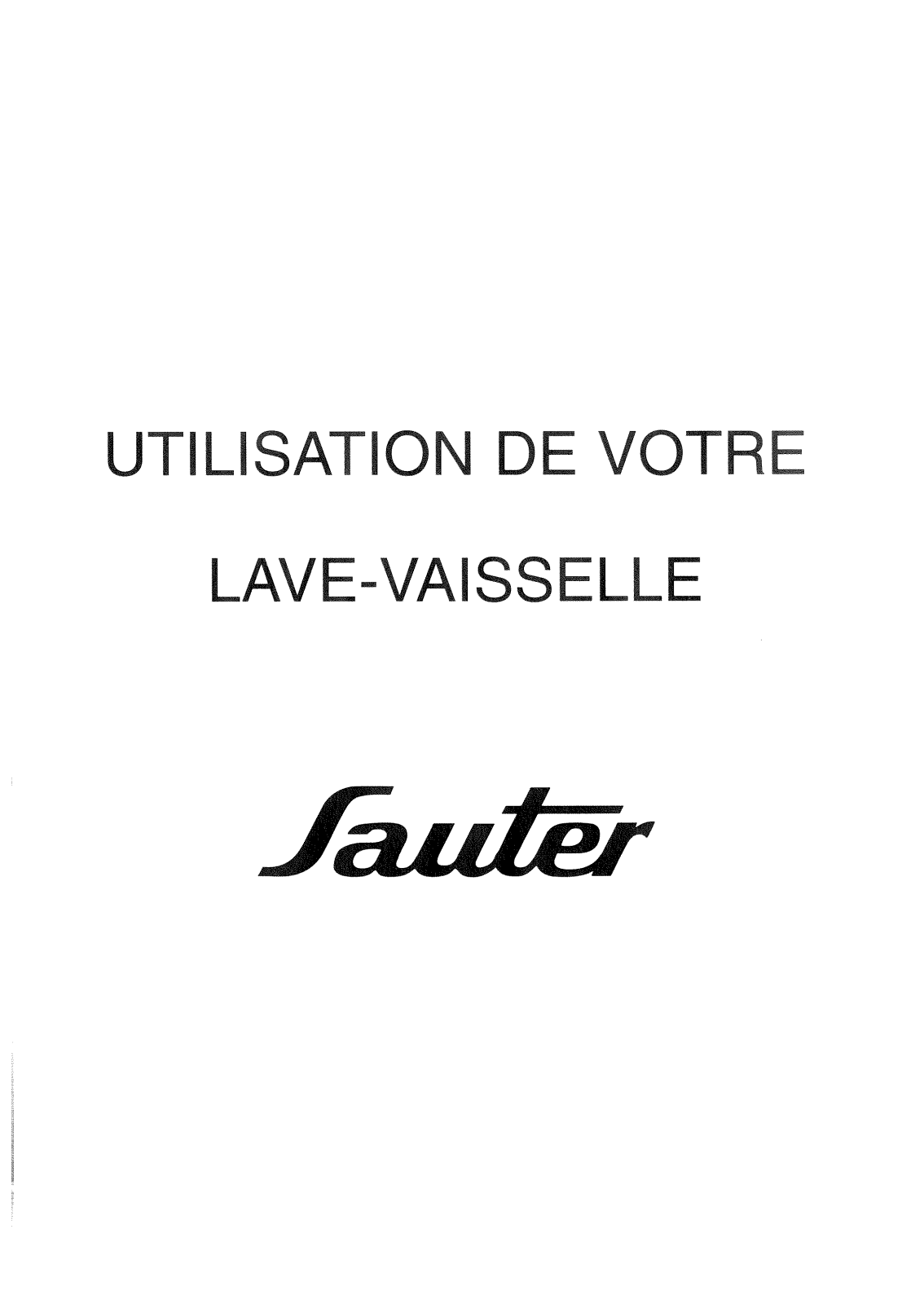 SAUTER VIP3B User Manual