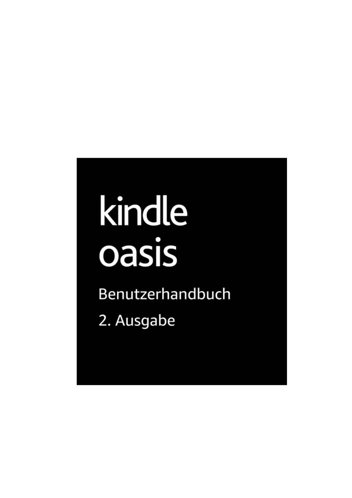 amazon kindle oasis User manual