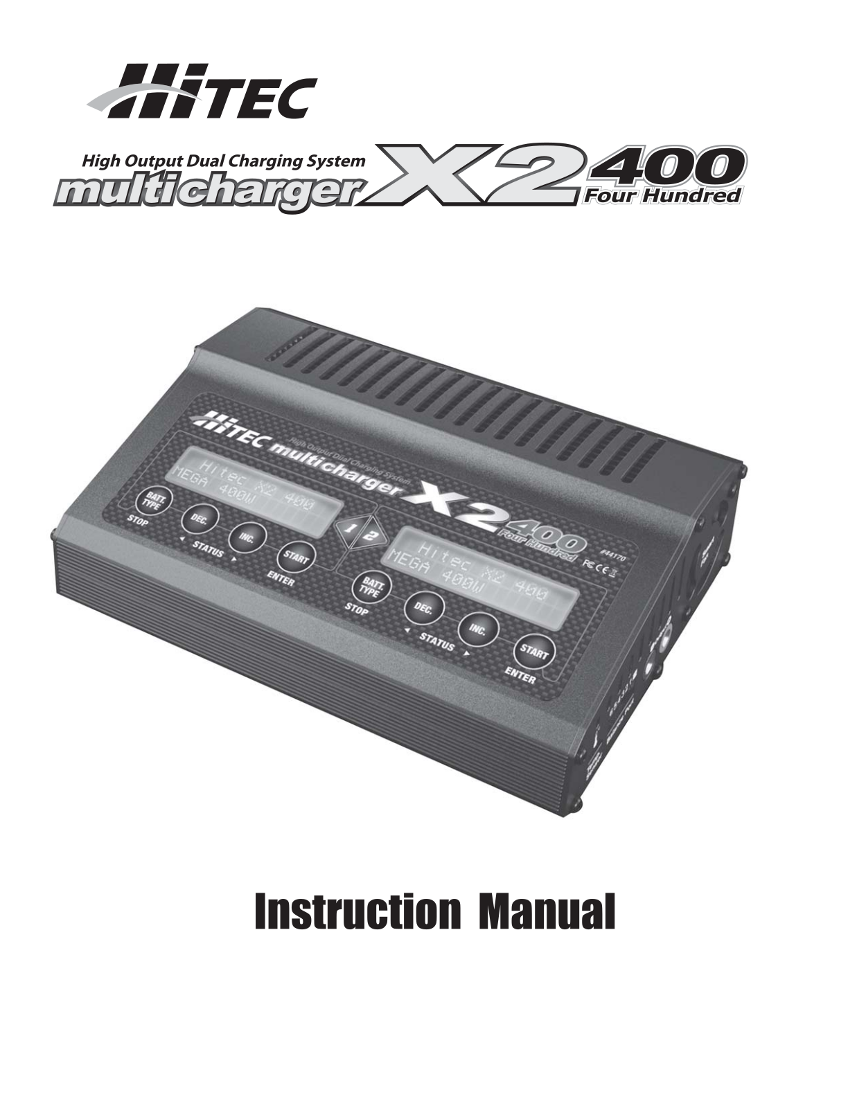 HITEC X2-400 DC-DC User Manual