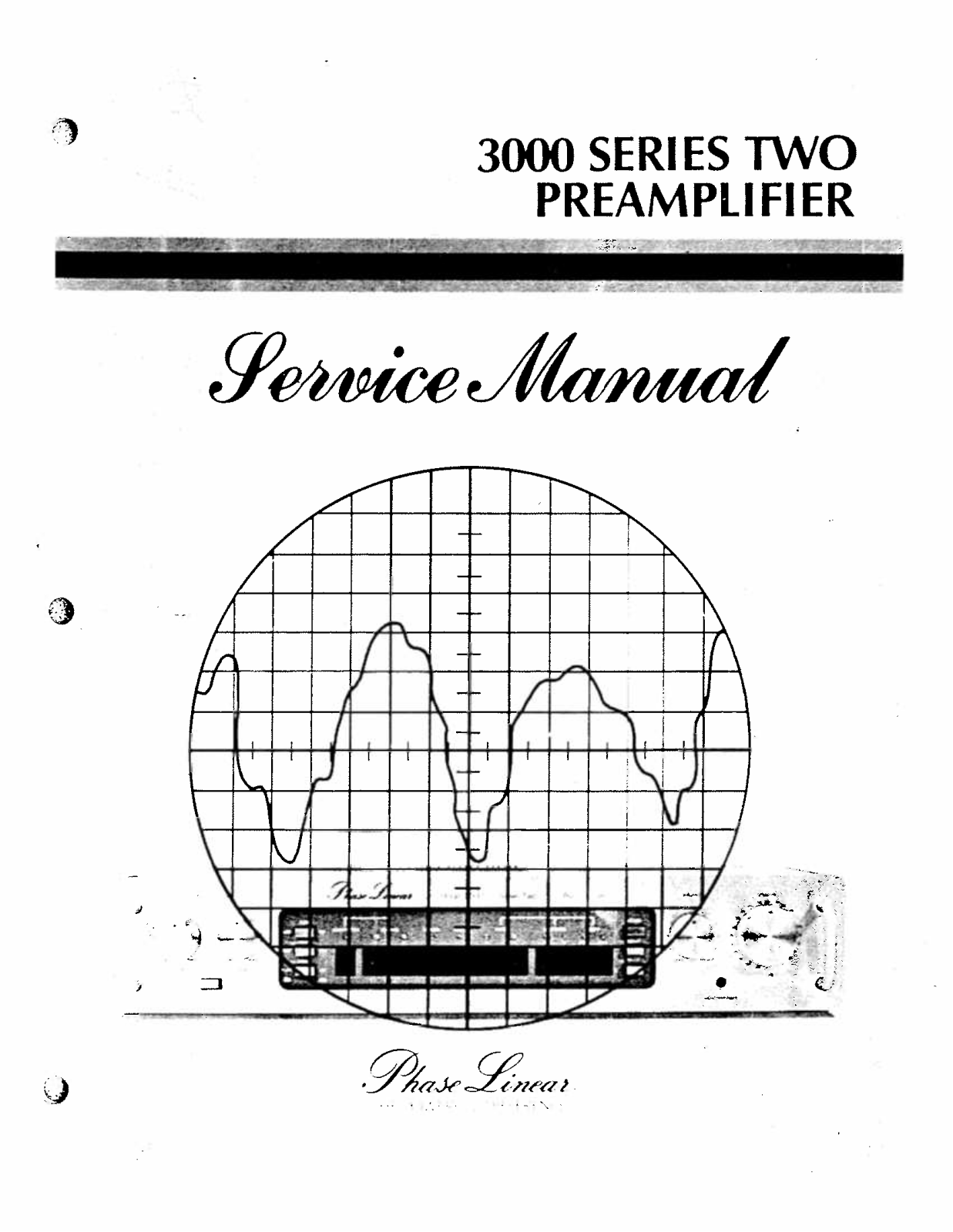 Phase Linear 3000 Mk2 Service manual