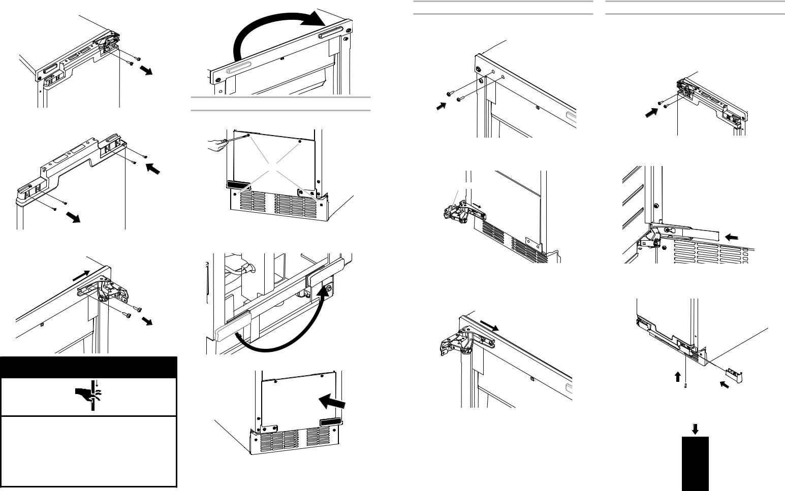 KitchenAid KUIX335HWH, KUIX335HPS Installation Instructions