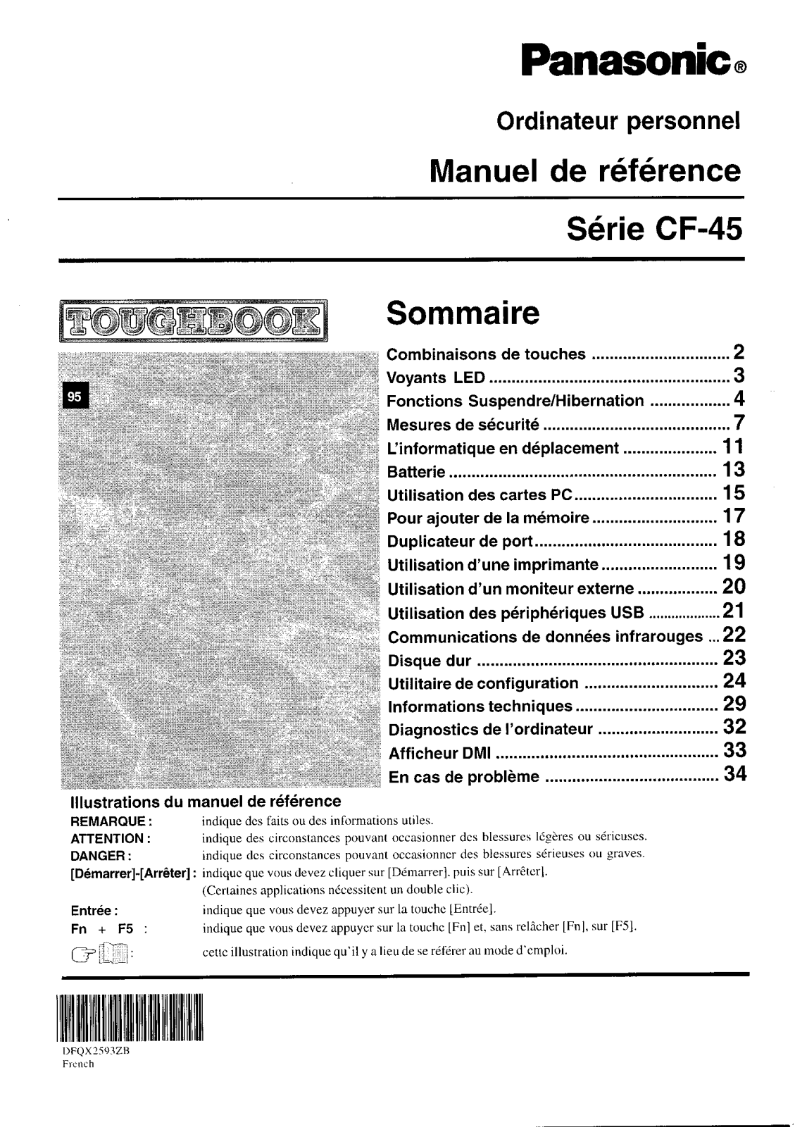 Panasonic CF45RJ48AAM Operating Instruction