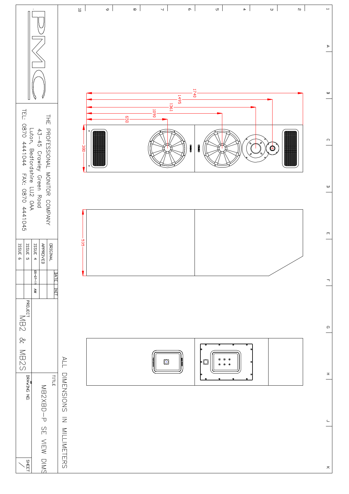 PMC MB2-P-XBD SE User Manual