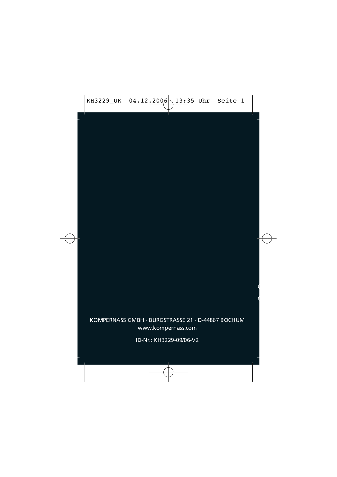 Kompernass KH3229-09-06-V2 User Manual