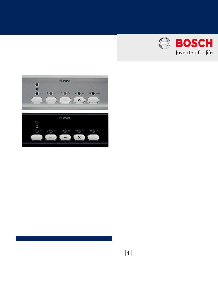 Bosch DCN-FVU-D, DCN-FVU Specsheet