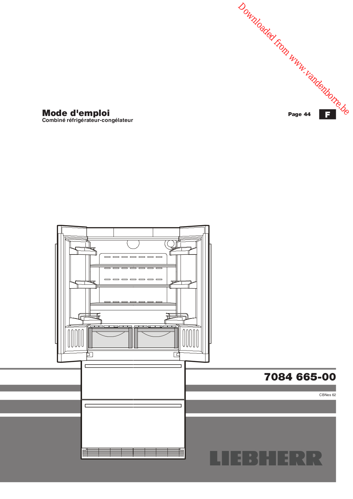 LIEBHERR ECBN 6156-23 001 User Manual