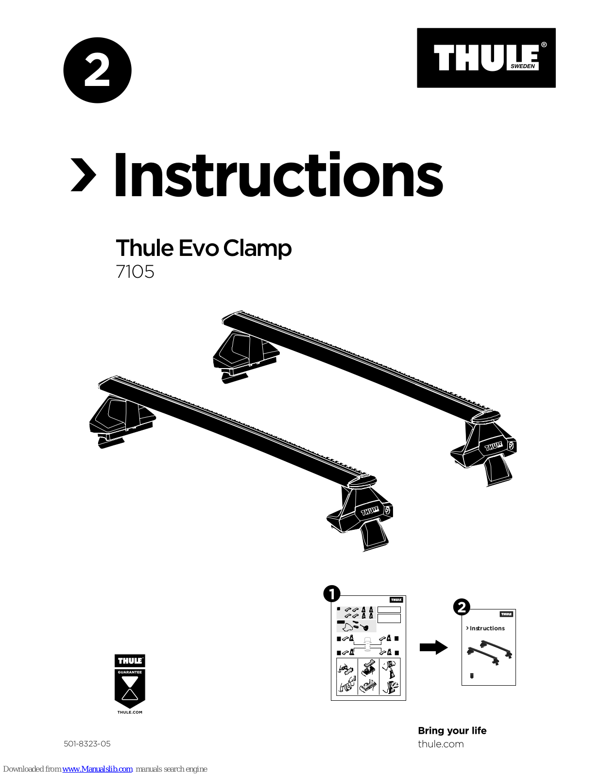 Thule Evo Clamp Instructions Manual