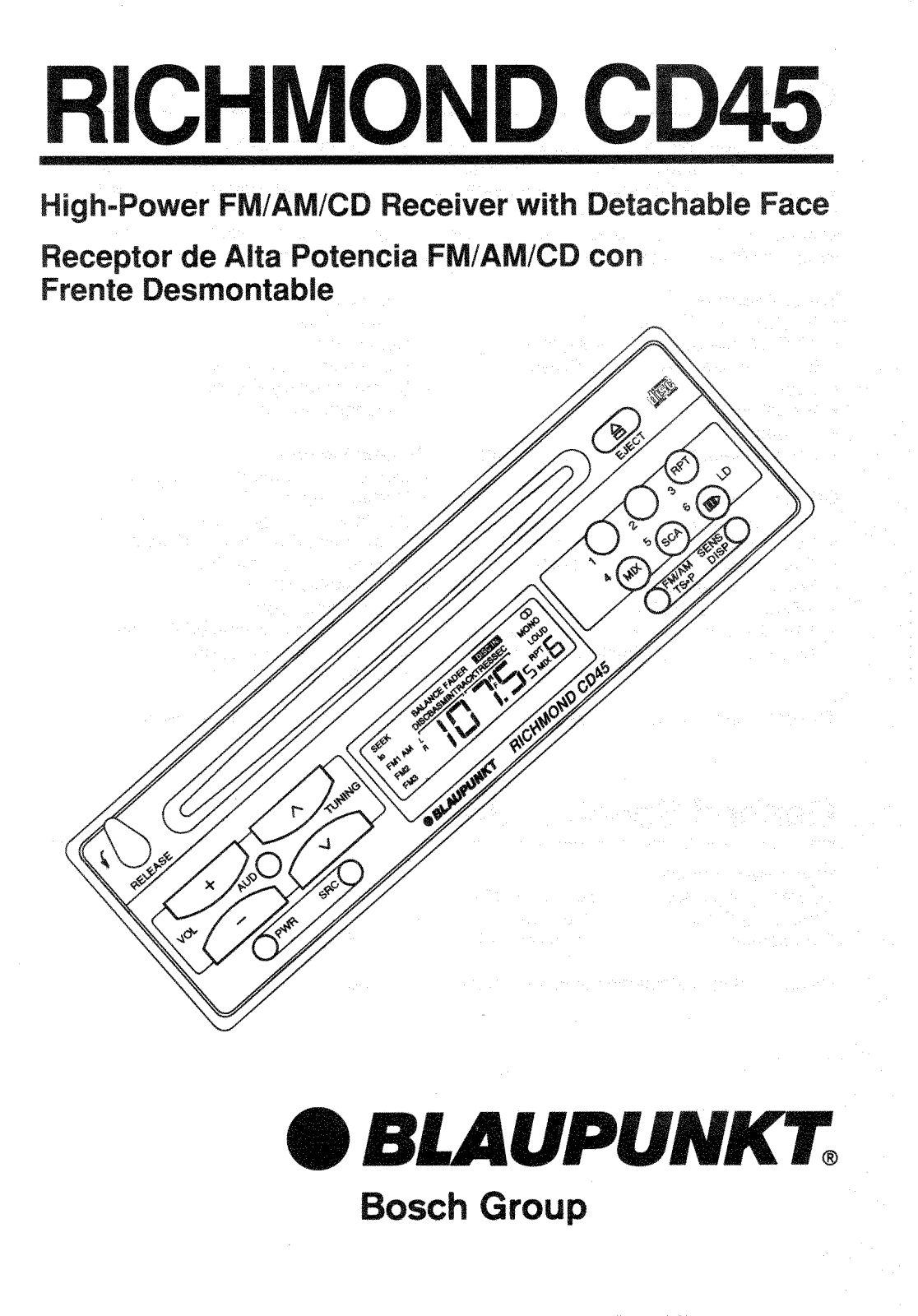 Blaupunkt CD45 User Manual