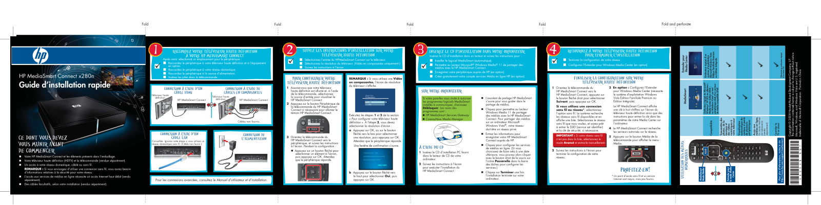 HP MEDIASMART CONNECT X280N User Manual