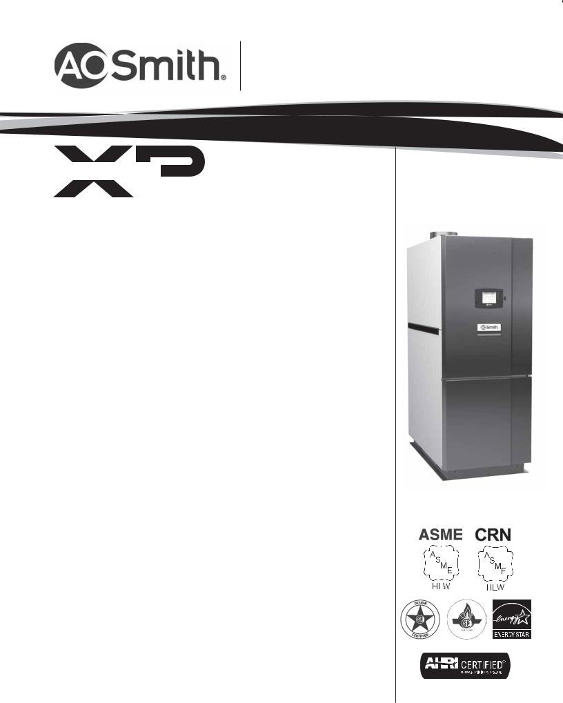 A. O. Smith XWH-1000 User Manual