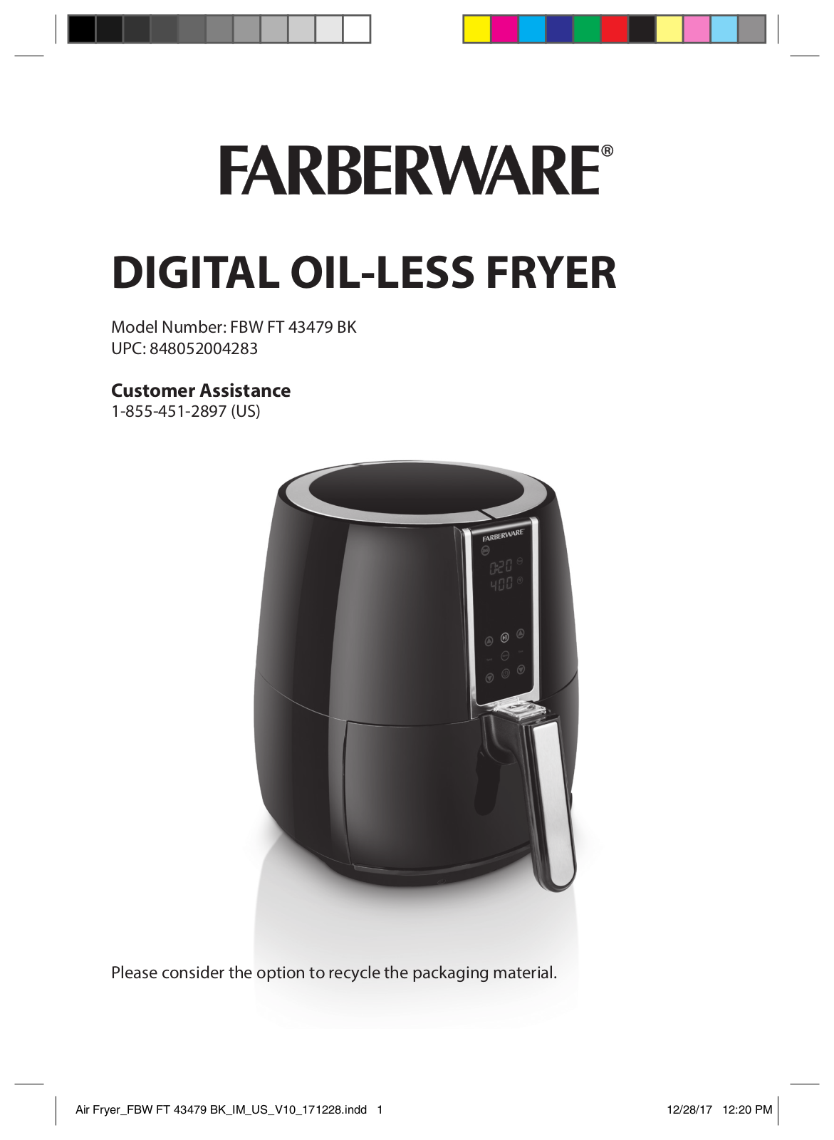 Farberware 43479 BK User Manual