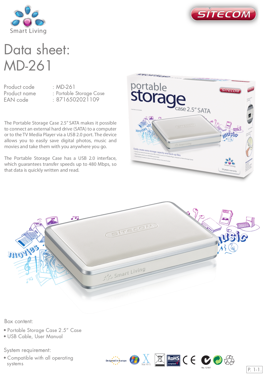 Sitecom MD-261 DATASHEET - ManualMachine.com
