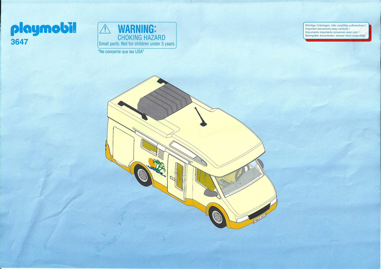 PLAYMOBIL 3647 User Manual