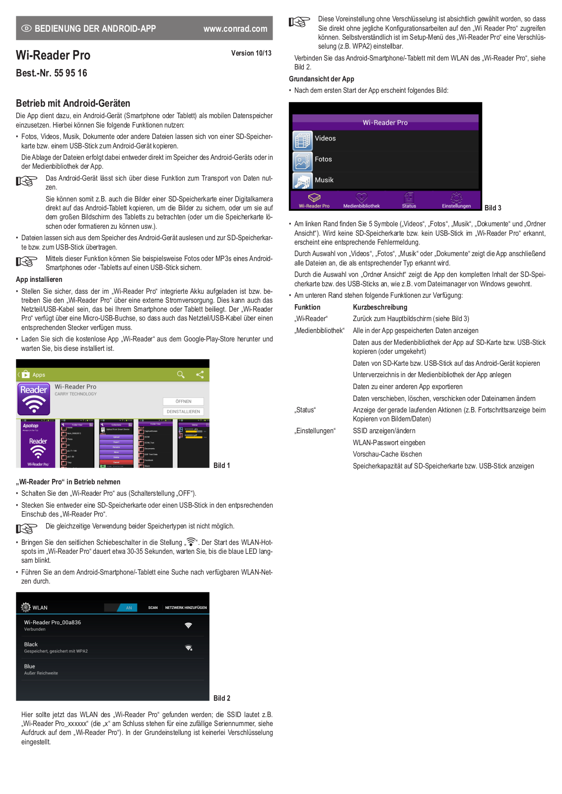 Apotop Wi-Reader Pro User Manual