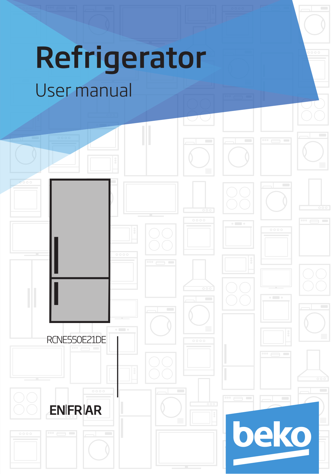 Beko RCNE550E21DE User manual