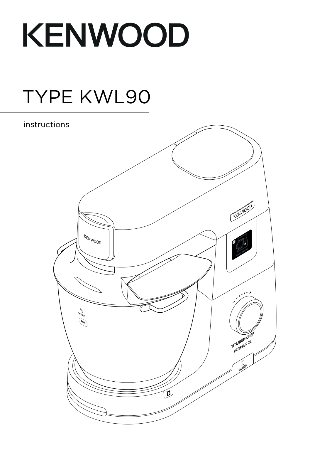 Kenwood KWL90 operation manual