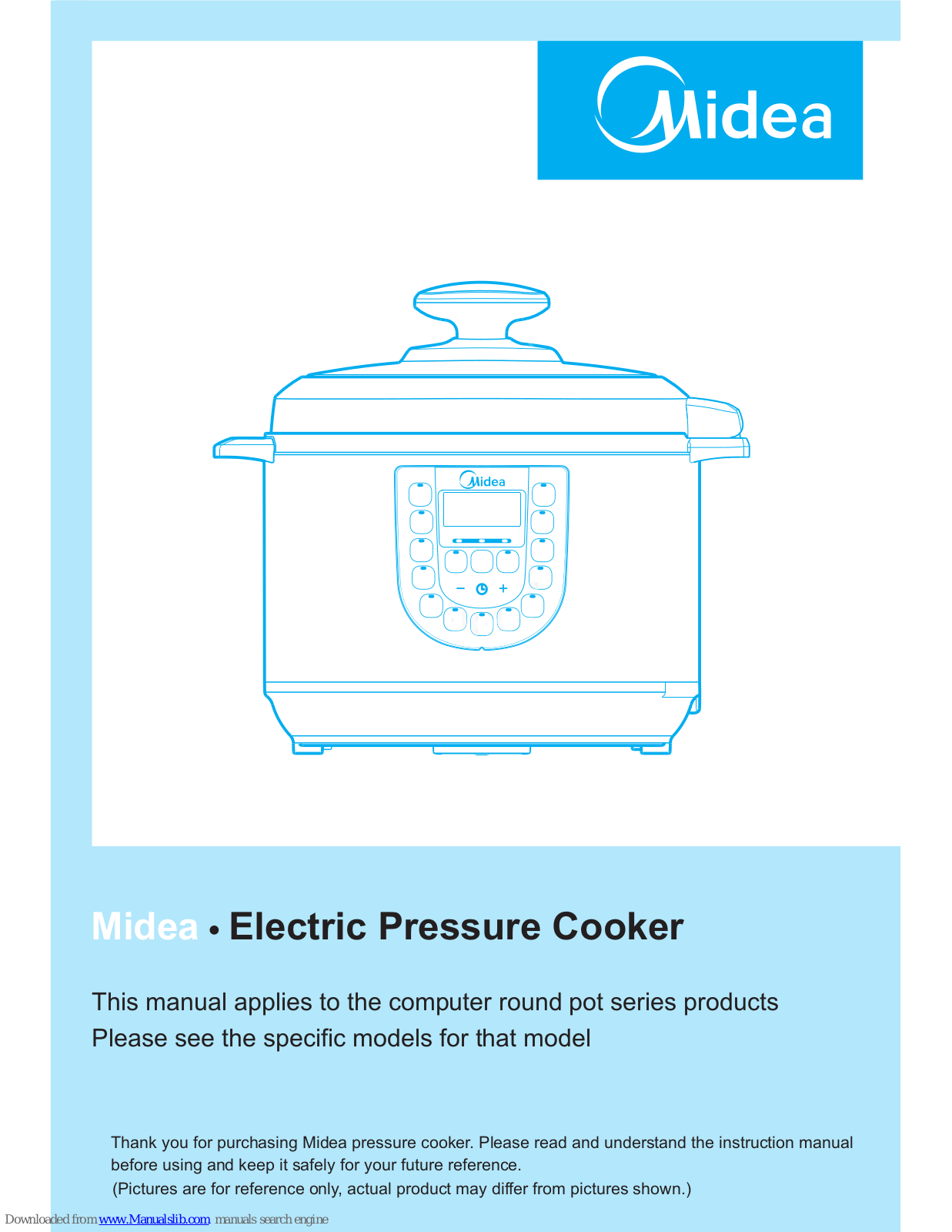 Midea MY-LC SERIES, MY12CS SERIES, MY-LD SERIES, MY-LS SERIES, MY12CD SERIES User Manual