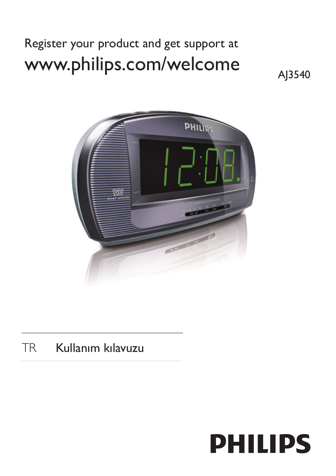 Philips AJ3540 User Manual