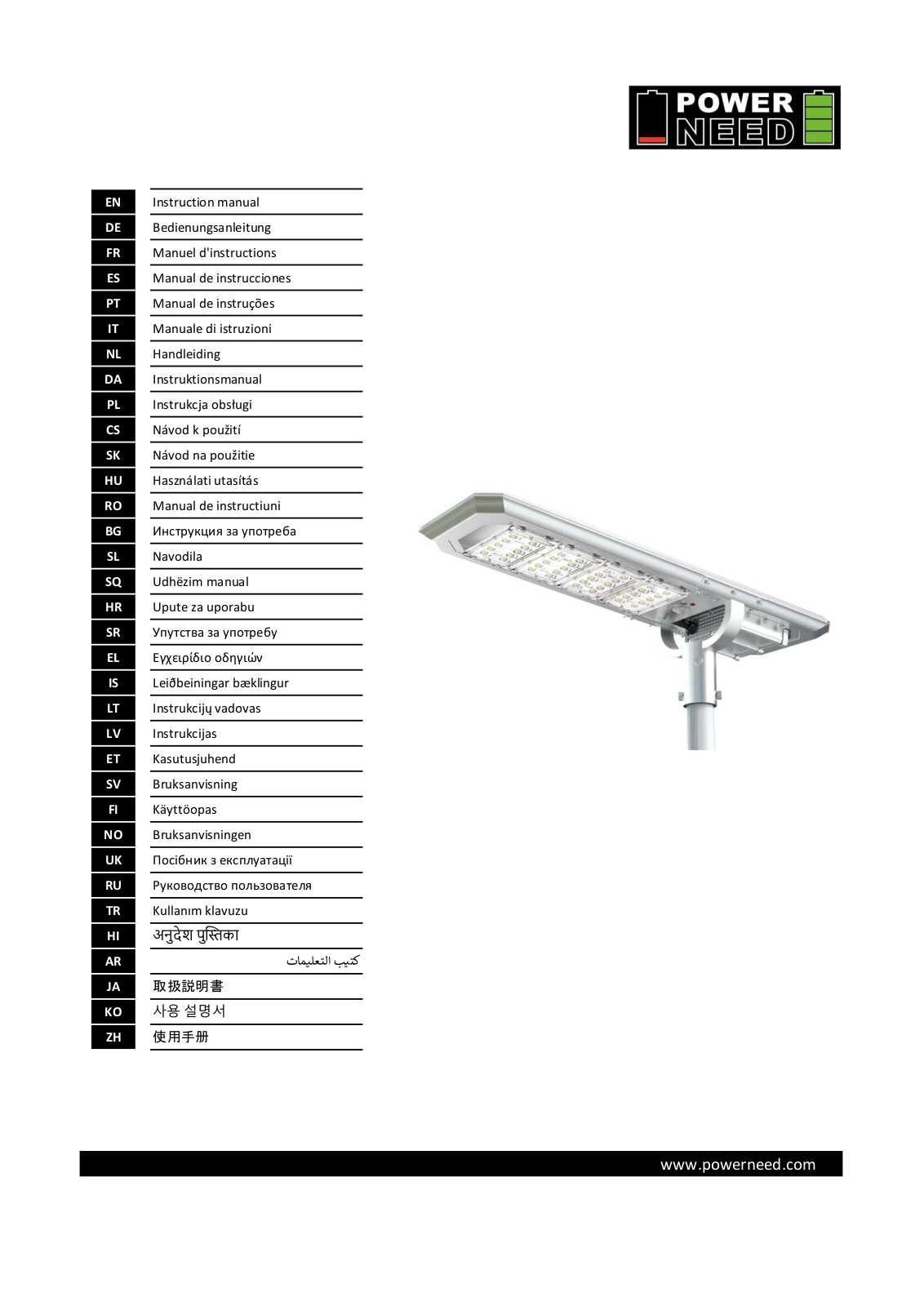 POWERNEED SWL-15 User guide - ManualMachine.com