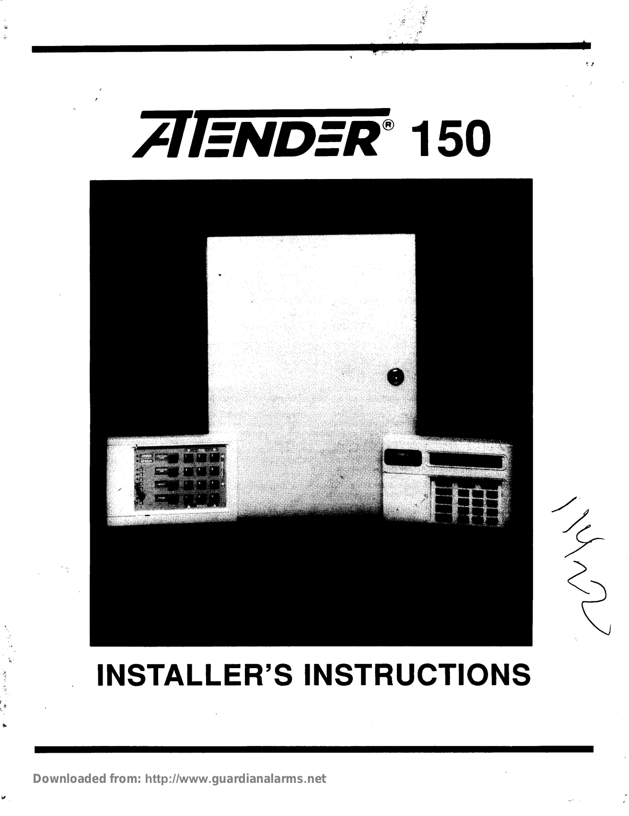 Aritech Attender 150 Installation Manual