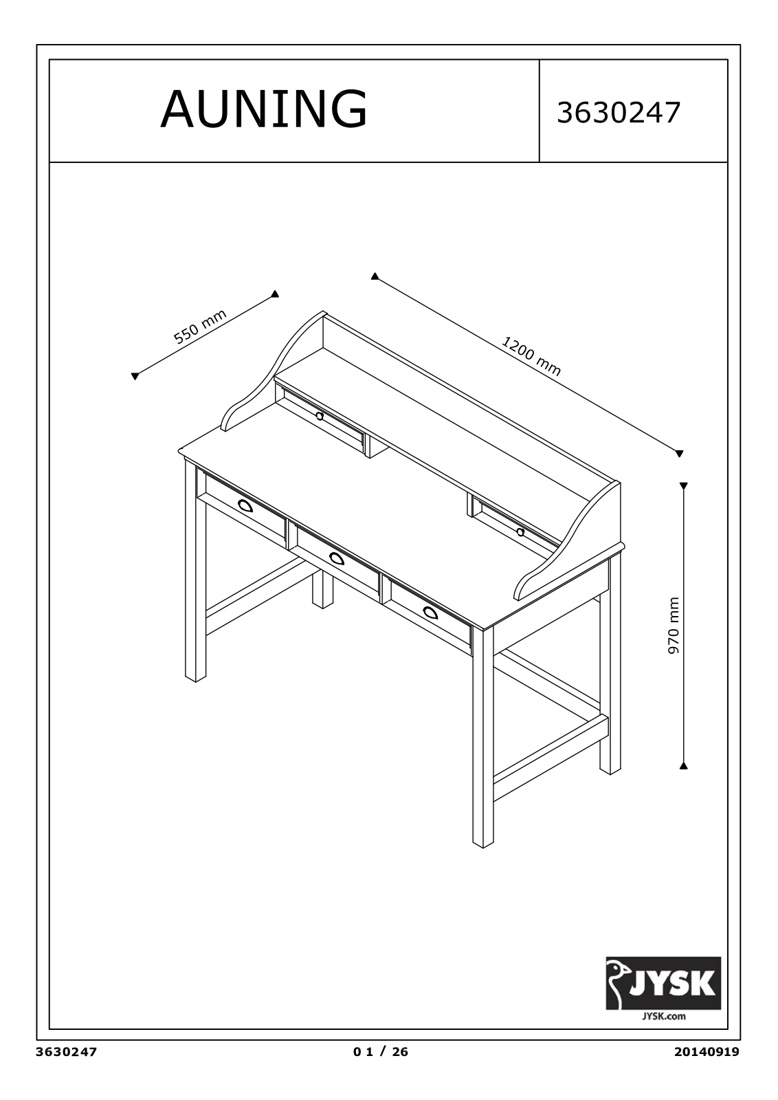 JYSK Auning User Manual