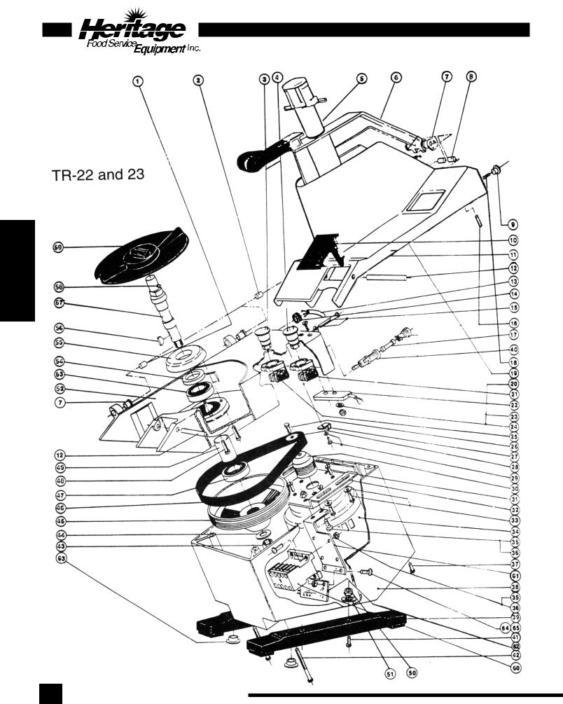 Dito Dean B2000 Parts Diagram