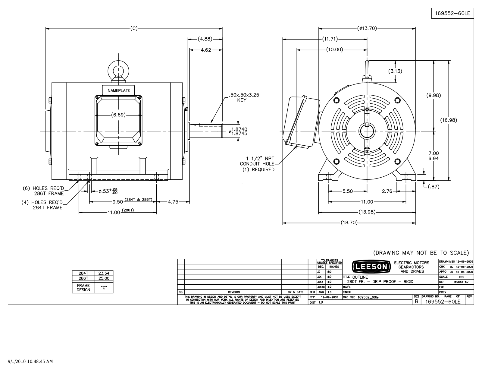 Leeson 169552 Schematic