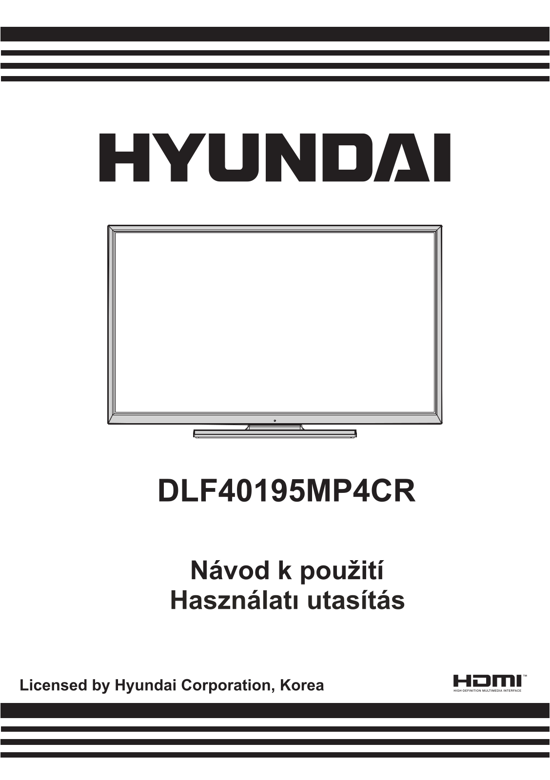 Hyundai DLF 40195 MP4CR User Manual