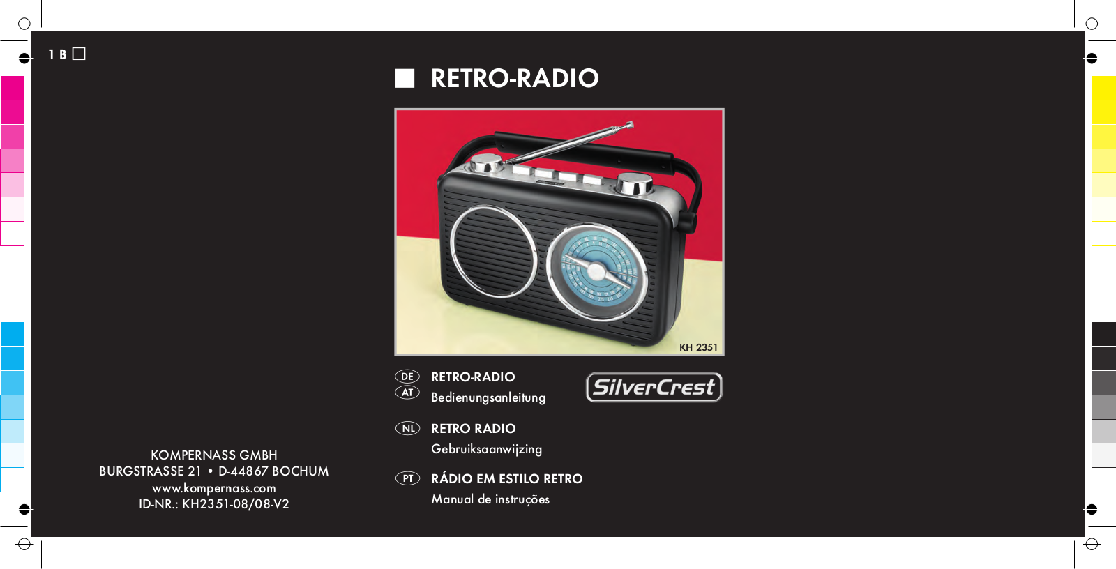 Silvercrest KH 2351 User Manual