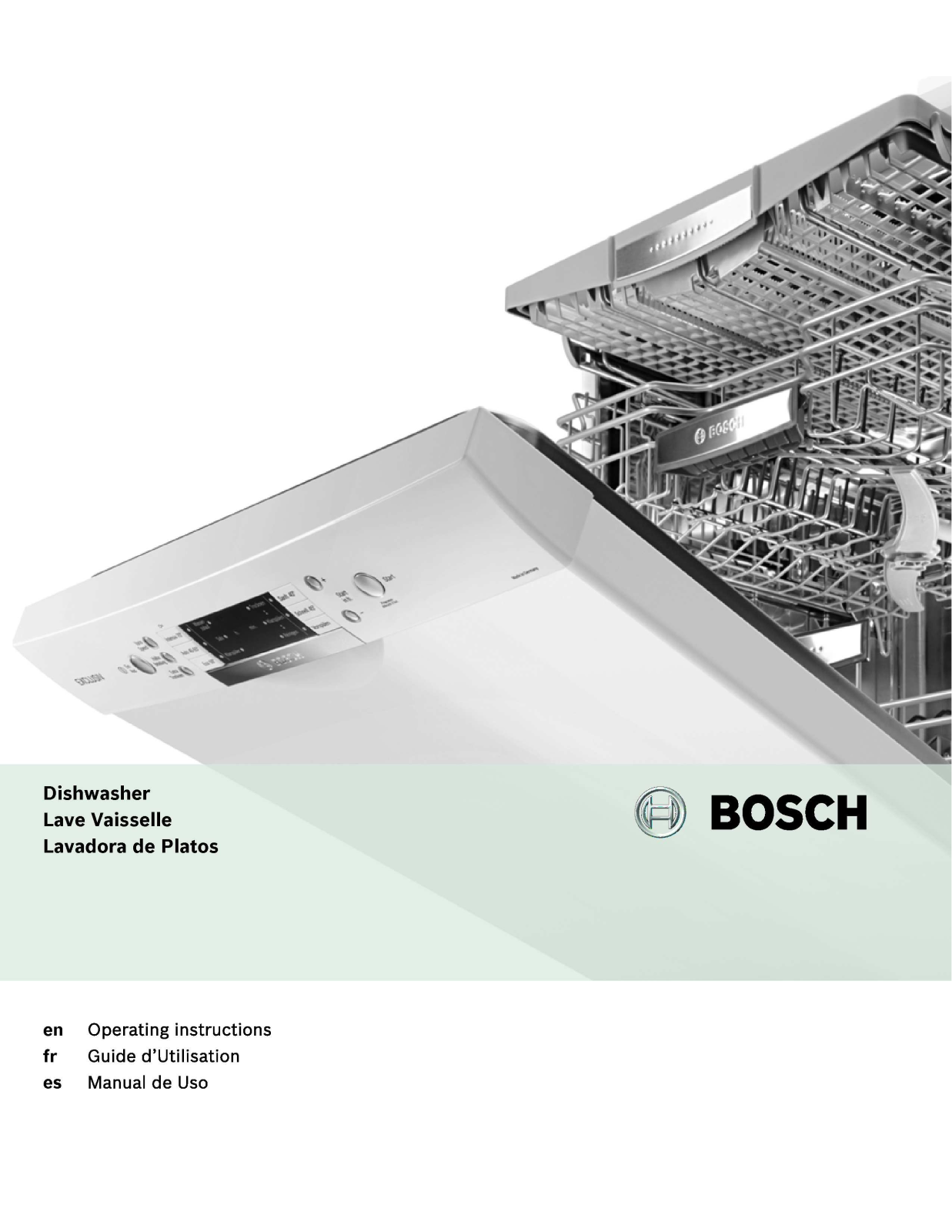 Bosch SGE63E06UC User Manual