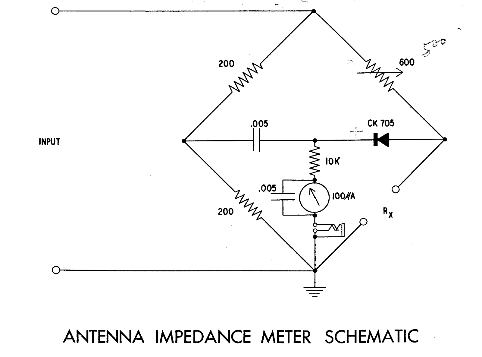 Heath Company AM-1-D Schematic