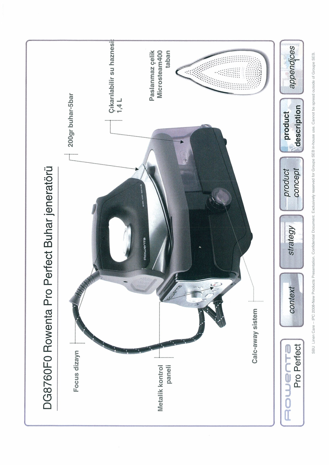 Rowenta DG8760 User Manual