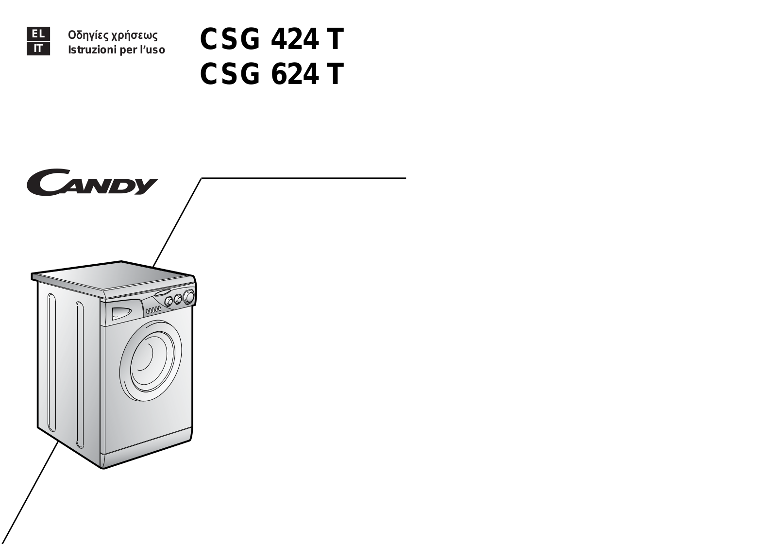 Candy CSG 424 T User Manual